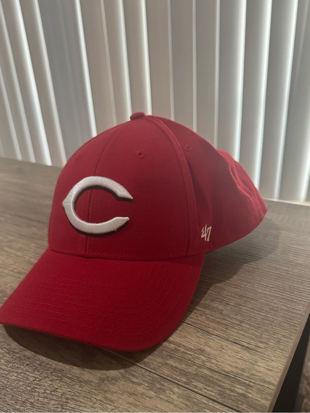 Genuine Merchandise Red Baseball Cap with White 'C' Logo